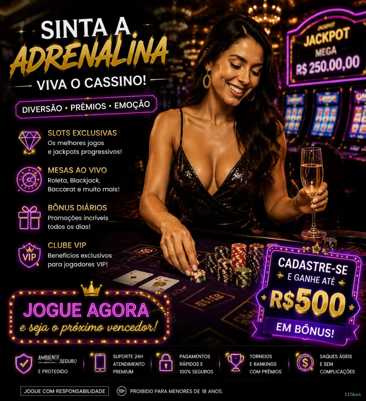 Suporte 115bet